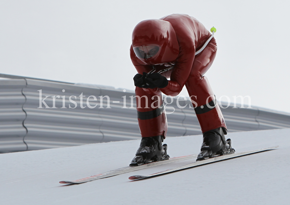 Speedskifahrer / Seefeld, Tirol Österreich by kristen-images.com