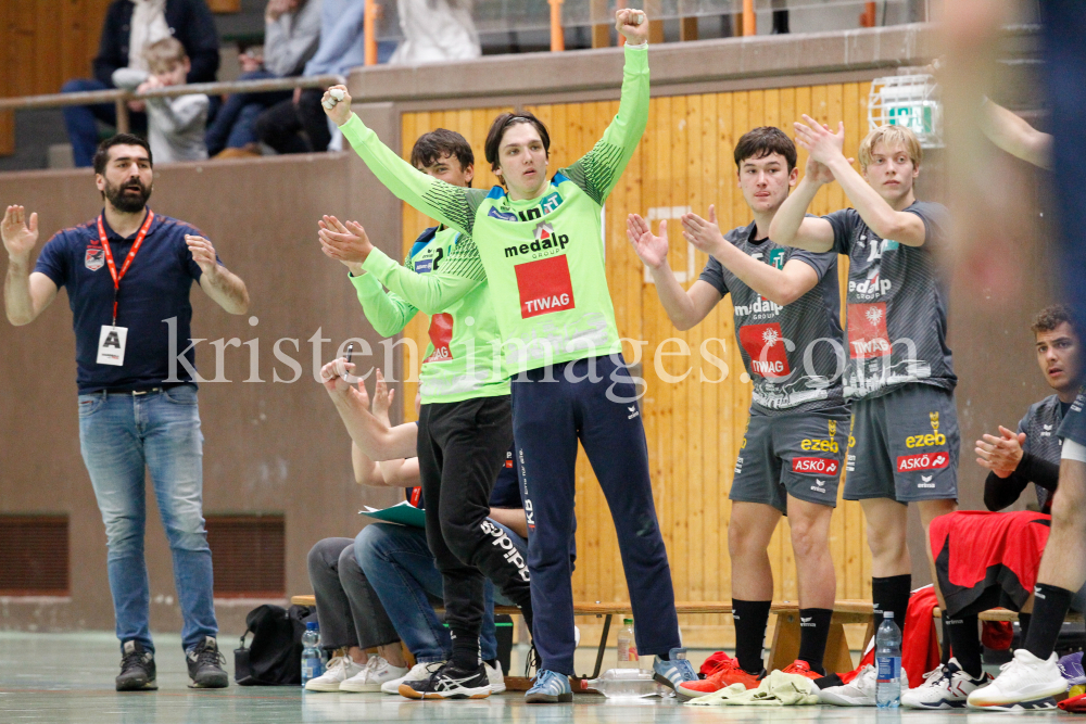 medalp Handball Tirol - SK Keplinger-Traun / Österreich by kristen-images.com