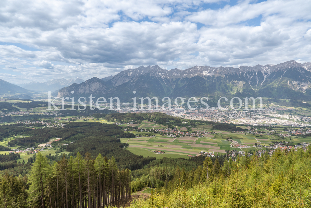 Inntal, Innsbruck, Nordkette, Tirol, Österreich by kristen-images.com