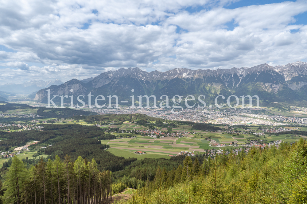 Inntal, Innsbruck, Nordkette, Tirol, Österreich by kristen-images.com