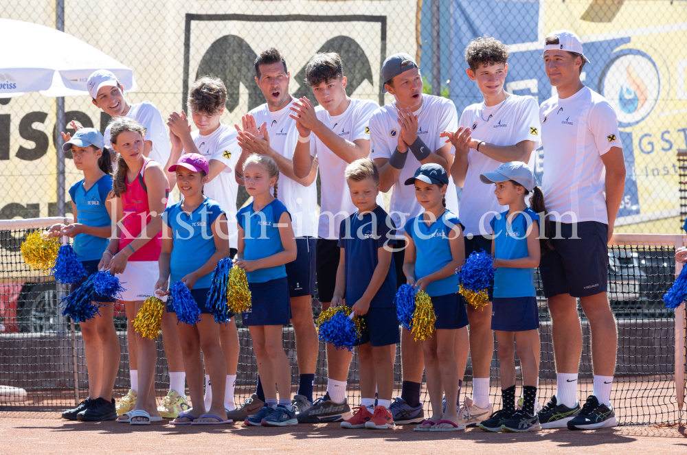 Tiroler Liga Herren Finale / SV Silz - TC Zugvogel Schwaz 2 by kristen-images.com