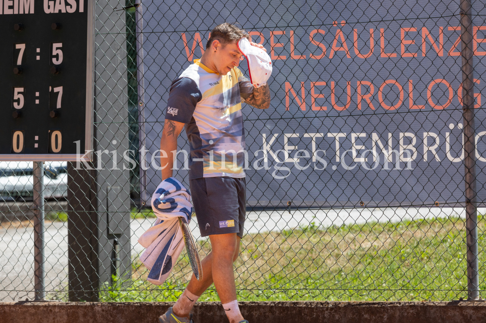 Tiroler Liga Herren Finale / SV Silz - TC Zugvogel Schwaz 2 by kristen-images.com