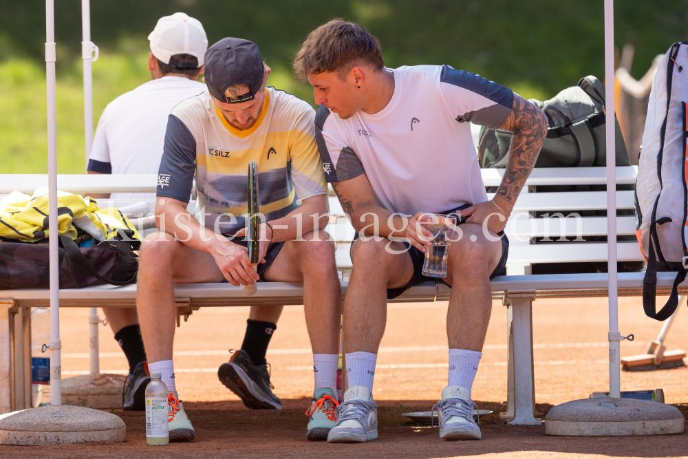 Tiroler Liga Herren Finale / SV Silz - TC Zugvogel Schwaz 2 by kristen-images.com