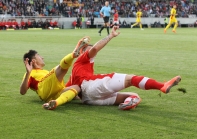 Fußball / Länderspiel Österreich - Rumänien 0:0