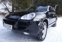 Porsche Cayenne S / Ziegen