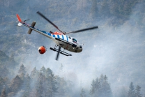 Waldbrand bei Absam, Halltal