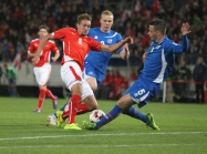 Fußball / Länderspiel Österreich - Island 1:1