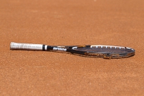 Tennisplatz / Tennisschläger / Parkclub Igls