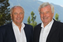 Tennis / ÖTV u. TTV Präsident Robert Groß, Walter Seidenbusch