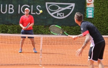 Beat Feuz - Andreas Haider-Maurer / Tennis / Training