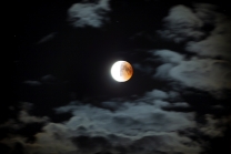 Mondfinsternis / Blutmond / Innsbruck