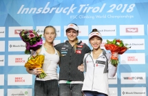 Kletter-WM Innsbruck / Vorstieg Damen