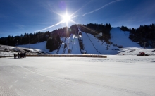 Skisprungschanze / Garmisch-Partenkirchen