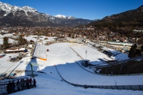 Skisprungschanze / Garmisch-Partenkirchen