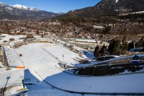 Skisprungschanze / Garmisch-Partenkirchen