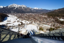 Skisprungschanze / Garmisch-Partenkirchen