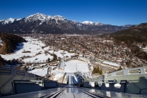 Skisprungschanze / Garmisch-Partenkirchen