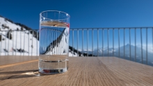 Glas Wasser, Mineralwasser