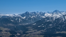 Serles, Habicht, Brennerautobahn, Europabrücke, Tirol, Austria 