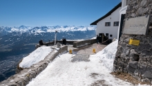 Hafelekar Bergstation, Nordkette, Innsbruck, Tirol, Austria