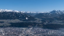 Innsbruck, Patscherkofel, Serles, Tirol, Austria