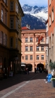 Altstadt von Innsbruck mit Palais Claudiana, Tirol, Austria