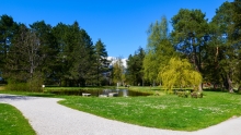 Kurpark Igls, Innsbruck, Tirol, Austria