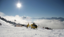 Rettungshubschrauber vom ÖAMTC