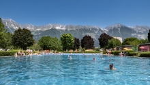 Freibad Tivoli, Innsbruck, Tirol, Austria