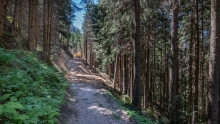 Skiwegbau Patscherkofel, Tirol, Austria