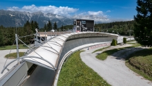 Bobbahn Innsbruck-Igls, Tirol, Austria