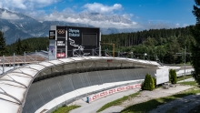 Bobbahn Innsbruck-Igls, Tirol, Austria