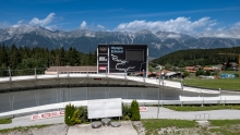 Bobbahn Innsbruck-Igls, Tirol, Austria