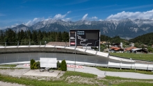 Bobbahn Innsbruck-Igls, Tirol, Austria