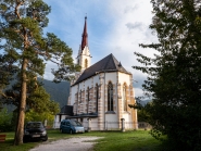 Wallfahrtskirche Maria Locherboden, Mötz, Mieminger Plateau, Tirol