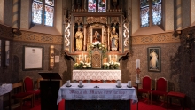 Wallfahrtskirche Maria Locherboden, Mötz, Mieminger Plateau, Tirol