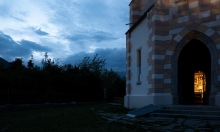 Wallfahrtskirche Maria Locherboden, Mötz, Mieminger Plateau, Tirol