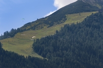 Skipiste am Elfer / Neustift im Stubaital, Tirol, Austria