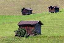 Heustadel im Stubaital, Tirol, Austria