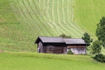 Heustadel im Stubaital, Tirol, Austria