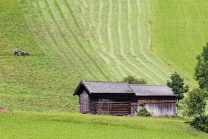 Heustadel im Stubaital, Tirol, Austria