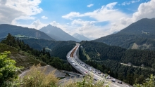 Europabrücke, Tirol, Austria / Brennerautobahn A13