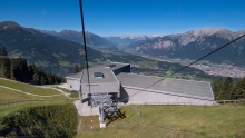Patscherkofelbahn Mittelstation, Igls, Innsbruck, Tirol, Austria