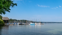 Marina Bernried / Starnberger See, Bayern, Deutschland