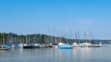 Marina Bernried / Starnberger See, Bayern, Deutschland