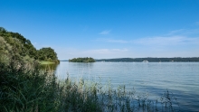 Starnberger See, Roseninsel, Bayern, Deutschland