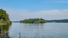 Starnberger See, Roseninsel, Bayern, Deutschland