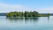 Starnberger See, Roseninsel, Bayern, Deutschland