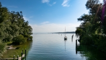 Starnberger See, Bayern, Deutschland / Segel-Club Würmsee