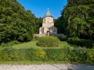 Starnberger See, Bayern, Deutschland / Gedenkstätte von König Ludwig II.